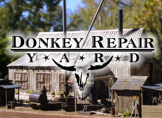 SierraWest Scale Models Donkey Repair Yard
